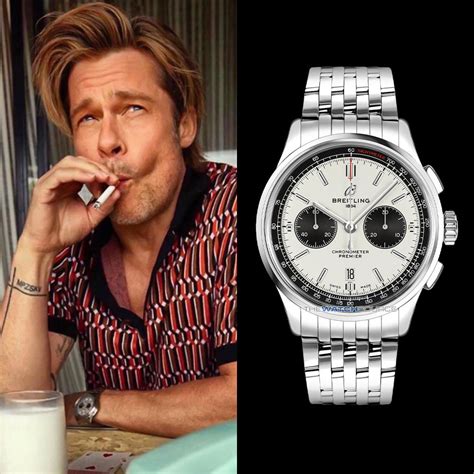 brad pitt breitling ambassador|brad pitt breitling watch.